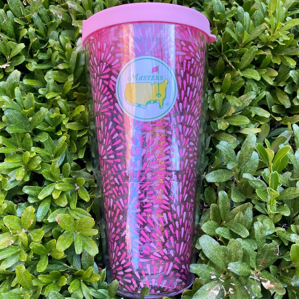 2019 Masters pink 24 ounce Tervis Tumbler with lid